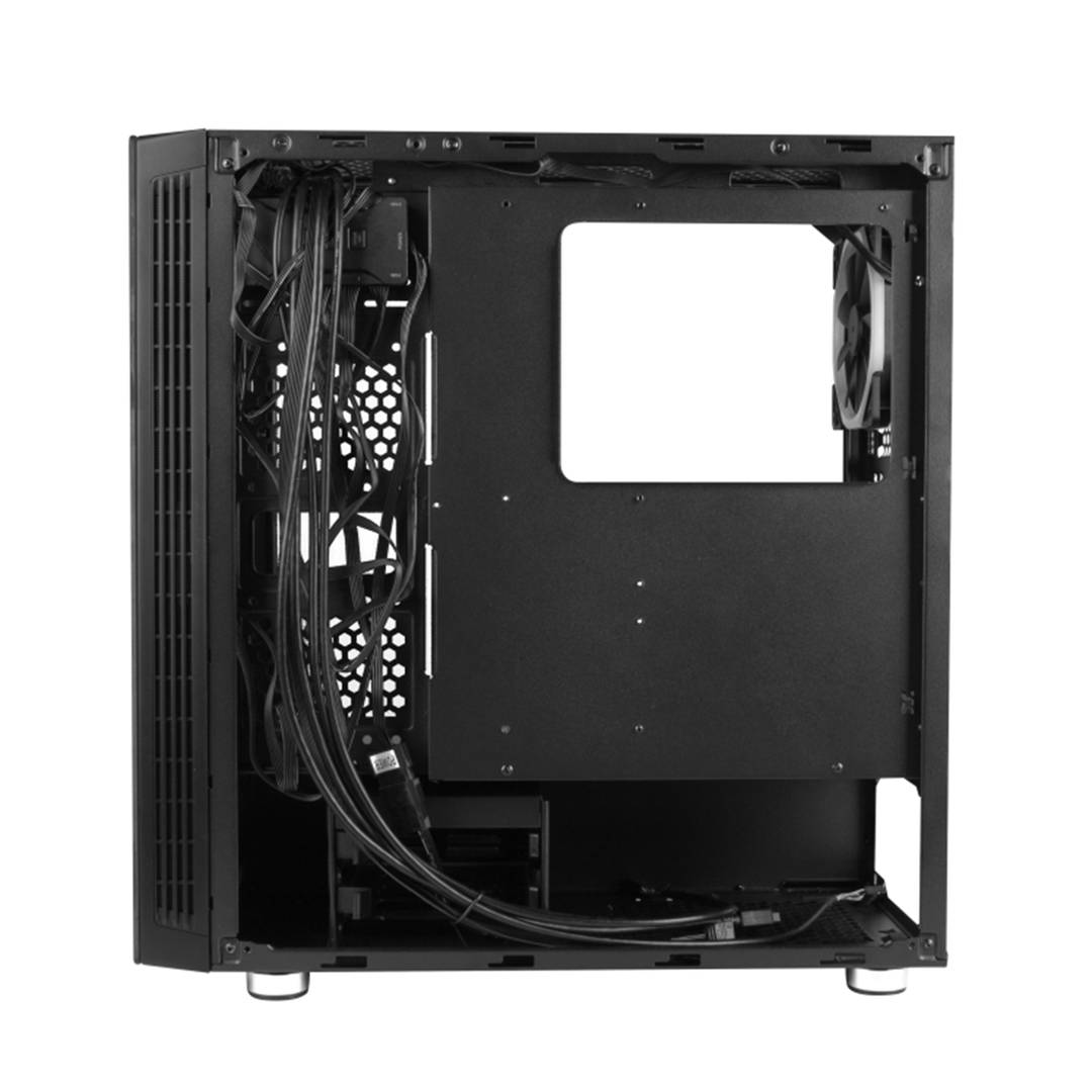 Custodia da gioco Genesis RGB Irid 400 ATX con 2 porte USB 3.0 e 2 porte USB 2.0 con vetro temperato NPC-1429