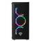 Custodia da gioco Genesis RGB Irid 400 ATX con 2 porte USB 3.0 e 2 porte USB 2.0 con vetro temperato NPC-1429