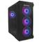 Genesis IRID 503 ARGB MATX Gaming Case com 1 porta USB 3.0, 2 portas USB 2.0 e janela de vidro temperado NPC-1559