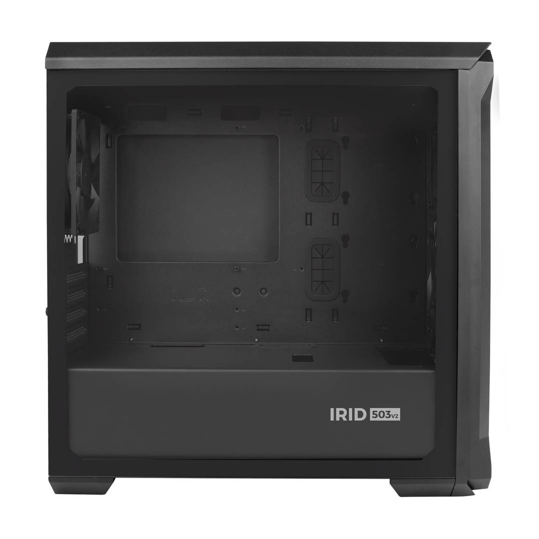 Gamingowa obudowa Genesis IRID 503 MATX z 1 portem USB 3.0 i 2 portami USB 2.0 z hartowanym szkłem NPC-1558