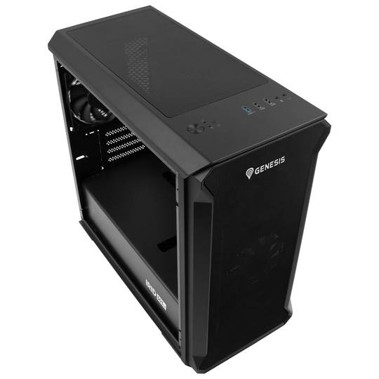 Gamingowa obudowa Genesis IRID 503 MATX z 1 portem USB 3.0 i 2 portami USB 2.0 z hartowanym szkłem NPC-1558