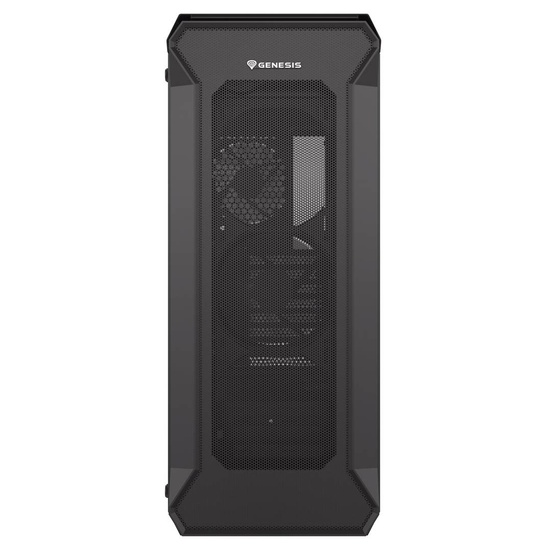 Boîtier de jeu Genesis IRID 505 ATX avec 2 ports USB 3.0 et 2 ports USB 2.0 avec verre trempé NPC-1517