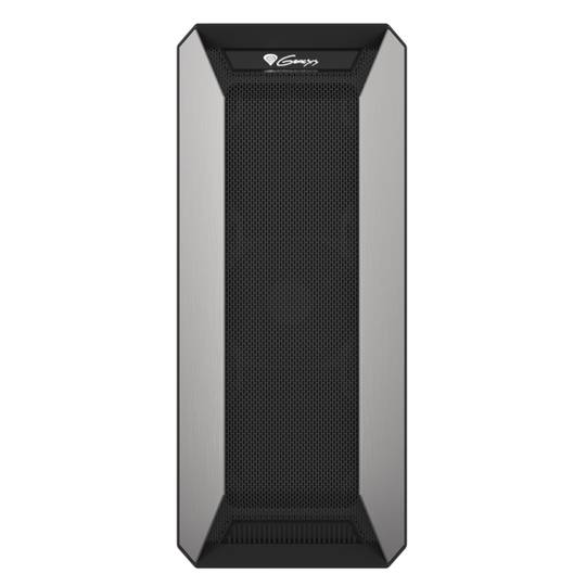 Caja Gaming IRID 515 ATX de Genesis con 1 USB 3.0 y 2 USB 2.0 sin fuente de alimentación y cristal templado NPC-1683