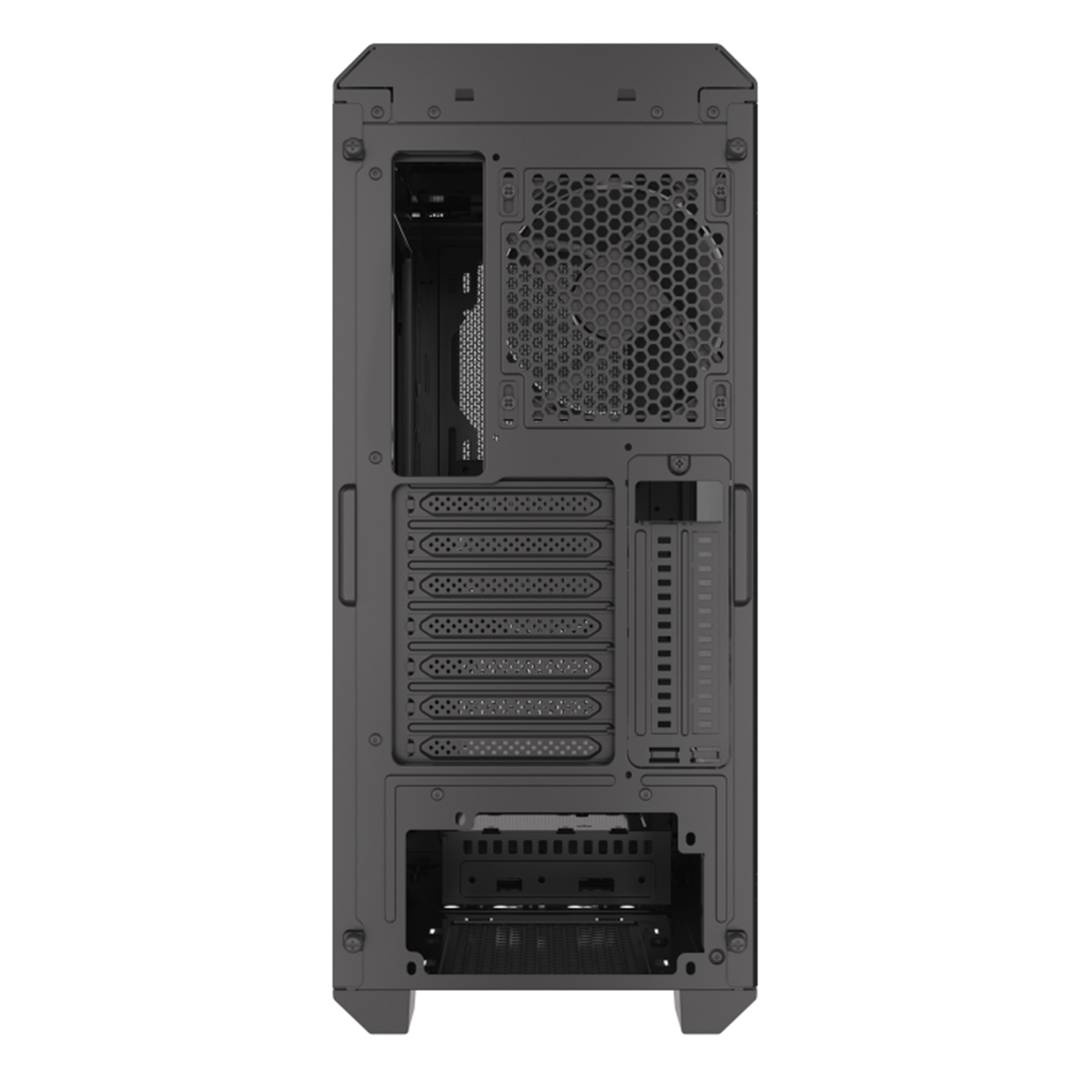 Caja Gaming IRID 515 ATX de Genesis con 1 USB 3.0 y 2 USB 2.0 sin fuente de alimentación y cristal templado NPC-1683