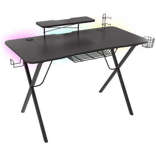 Holm 300 RGB Gaming Tisch von Genesis Carbon Black NDS-1550