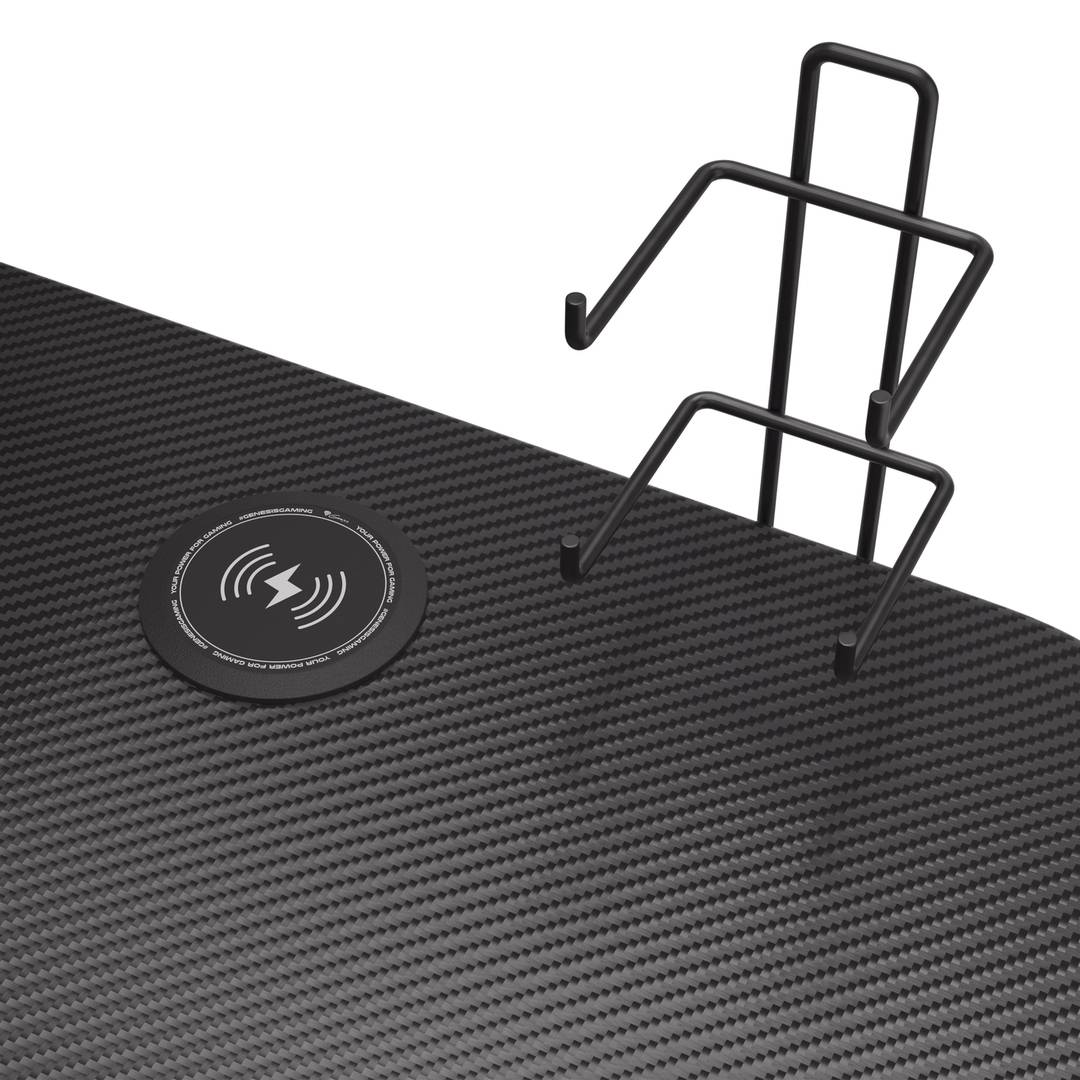 Holm 300 RGB Gaming Tisch von Genesis Carbon Black NDS-1550