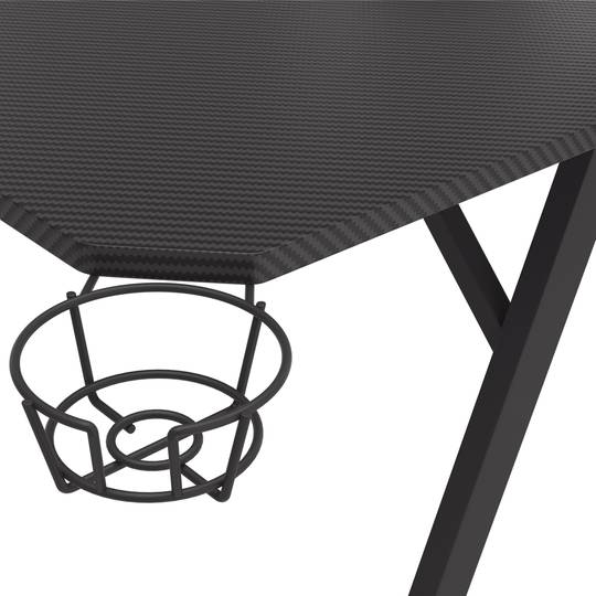 Holm Gaming Table 510 RGB da Genesis preto carbono NDS-1732