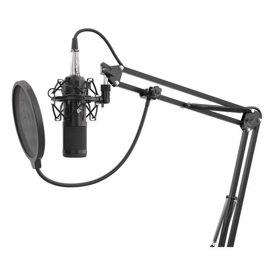 Radium 300 Studio XLR microphone from Genesis with NGM-1695 pop filter arm
