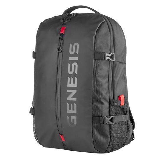 Mochila Pallad 410 Genesis para laptops de até 15,6 polegadas preto NBG-1947