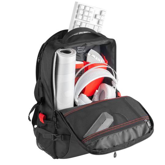 Mochila Pallad 410 Genesis para laptops de até 15,6 polegadas preto NBG-1947
