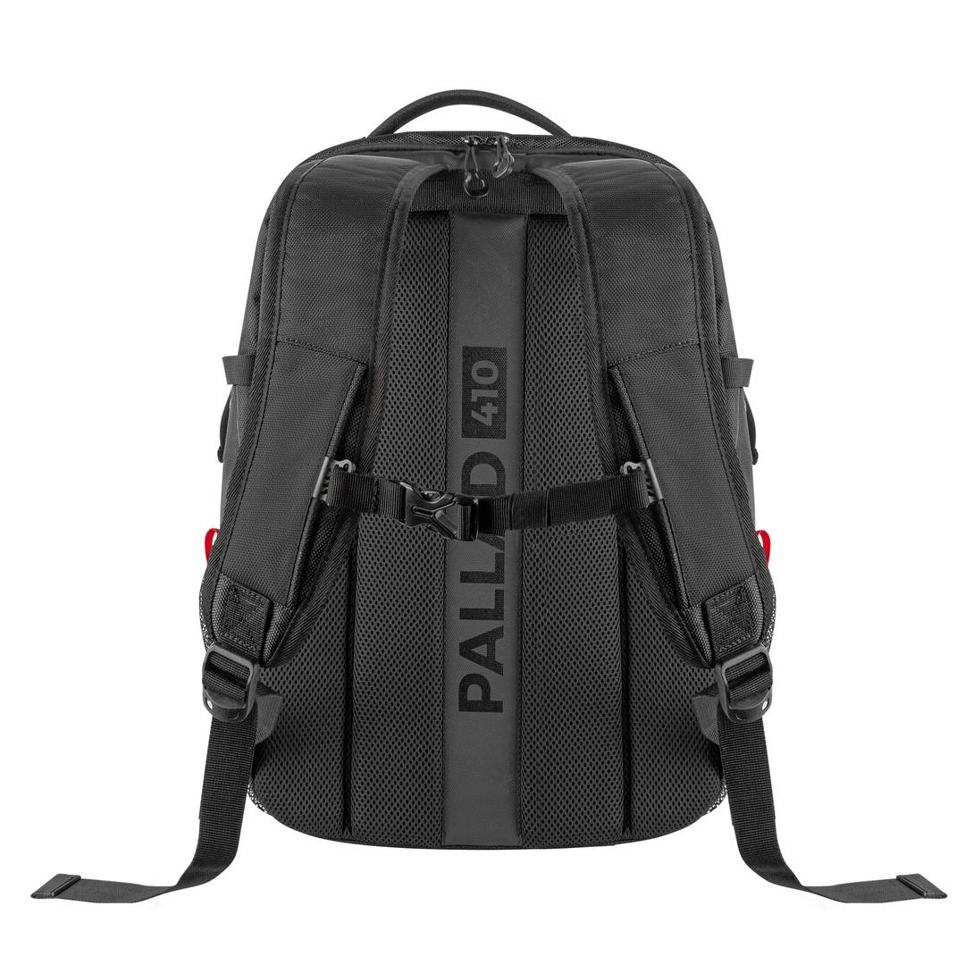 Mochila Pallad 410 Genesis para laptops de até 15,6 polegadas preto NBG-1947