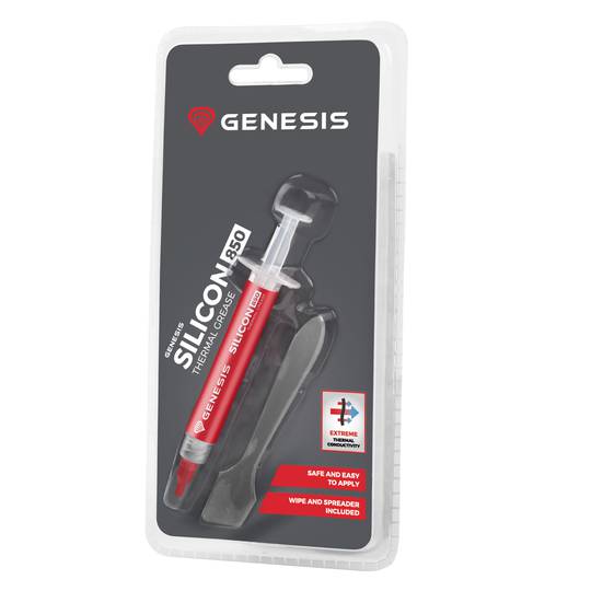 Pasta termoprzewodząca Genesis Silicon 850, 2 gramy NTG-1605