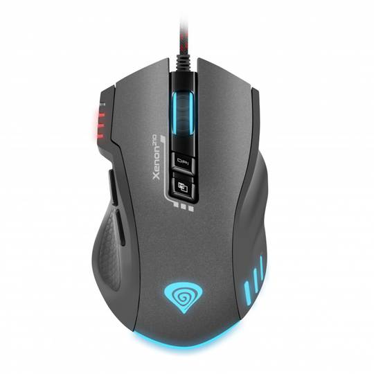 Genesis Xenon 210 RGB Gaming Mouse with 3200 DPI Black NMG-0904