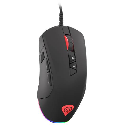 Mouse da gioco Genesis 770 Xenon con 10200 DPI nero NMG-1473
