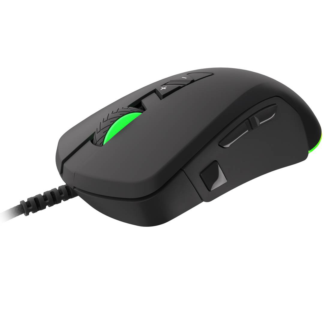 Mouse da gioco Genesis 770 Xenon con 10200 DPI nero NMG-1473