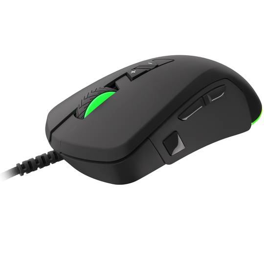 Mouse da gioco Genesis 770 Xenon con 10200 DPI nero NMG-1473