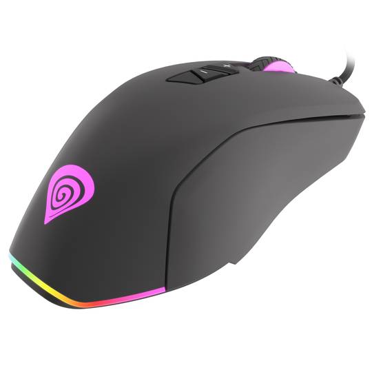 Mouse da gioco Genesis 770 Xenon con 10200 DPI nero NMG-1473