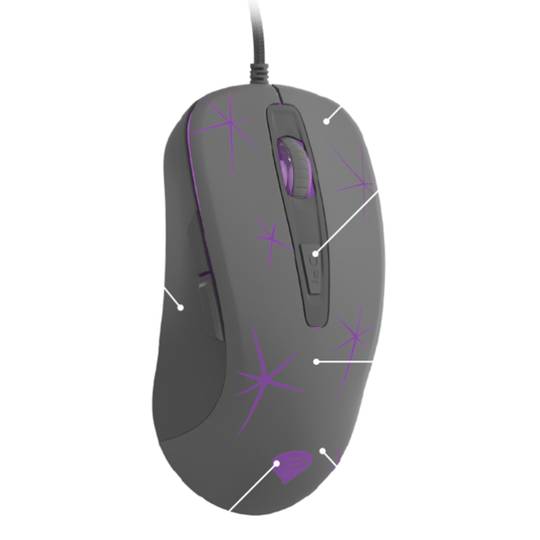 Genesis Krypton 110 Gaming Mouse with 2400 DPI NMG-1056