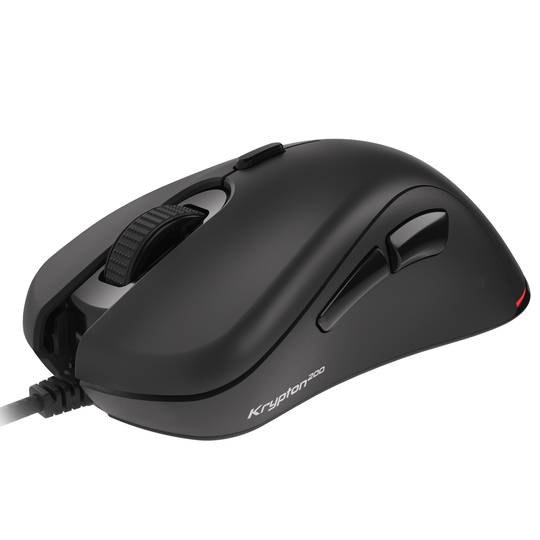Mysz do gier Genesis Krypton 200 RGB o rozdzielczości 6400 DPI, czarna NMG-1713