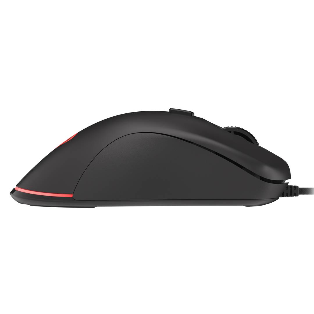 Mysz do gier Genesis Krypton 200 RGB o rozdzielczości 6400 DPI, czarna NMG-1713