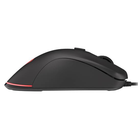 Mysz do gier Genesis Krypton 200 RGB o rozdzielczości 6400 DPI, czarna NMG-1713
