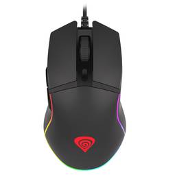 Genesis Krypton 220 RGB Gaming Mouse with 6400 DPI Black NMG-1770