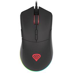 Mouse da gioco Genesis Krypton 290 RGB con 6400 DPI nero NMG-1771
