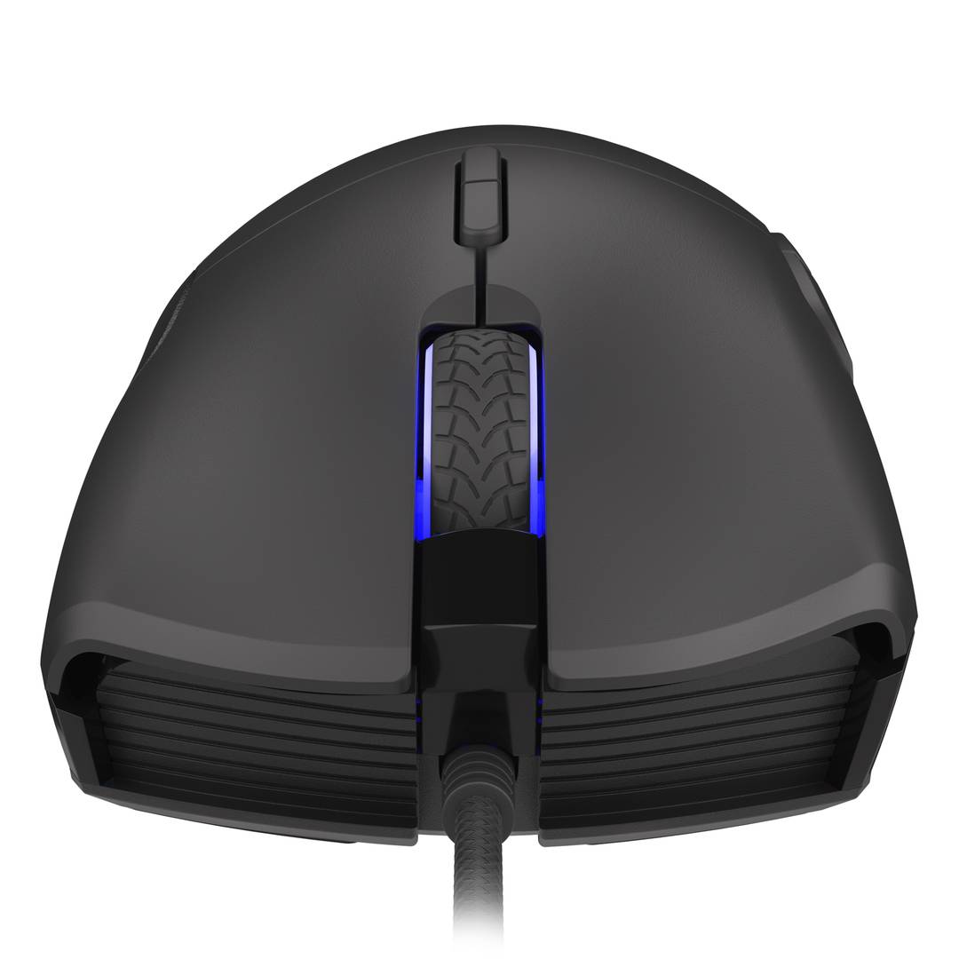 Mouse da gioco Genesis Krypton 290 RGB con 6400 DPI nero NMG-1771