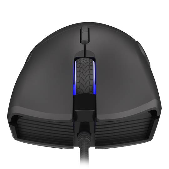 Mouse da gioco Genesis Krypton 290 RGB con 6400 DPI nero NMG-1771
