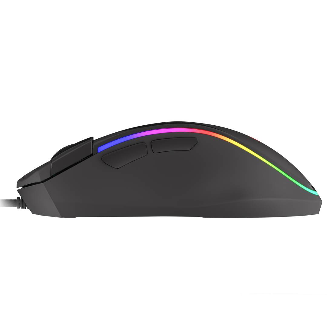 Ratón Gaming RGB Krypton 700 G2 de Genesis con 8000 DPI negro NMG-1850