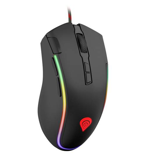 Mysz gamingowa Genesis Krypton 700 RGB o rozdzielczości 7200 DPI czarna NMG-0905