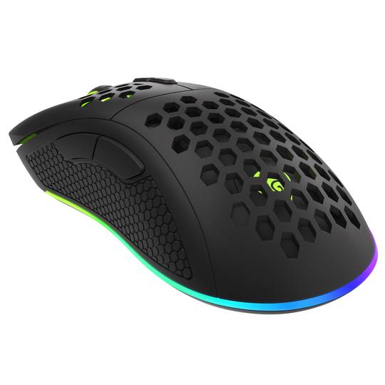 Genesis Krypton 550 RGB Gaming-Maus mit 8000 DPI Ultralight Black NMG-1680