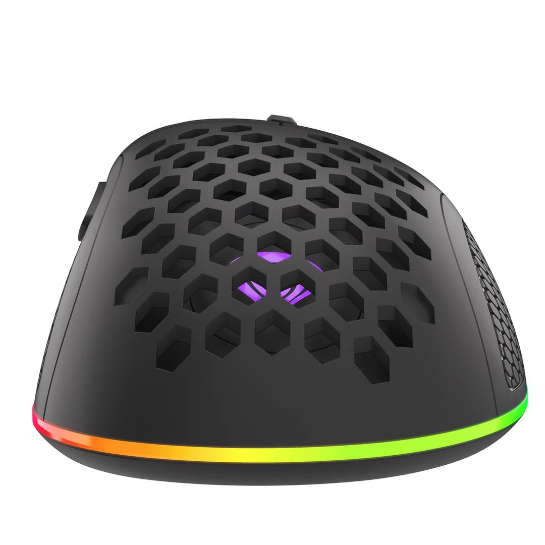 Genesis Krypton 550 RGB Gaming-Maus mit 8000 DPI Ultralight Black NMG-1680