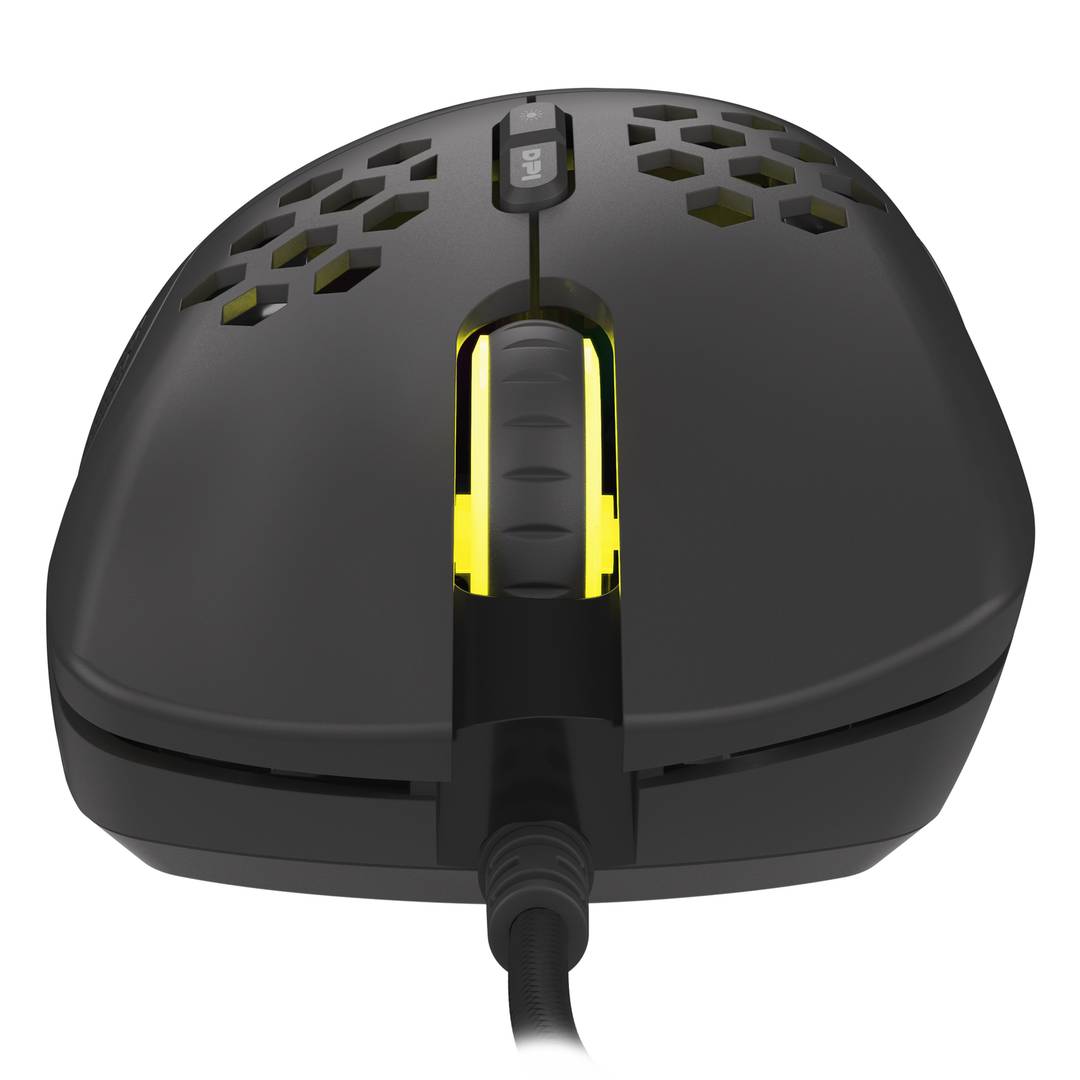 Genesis Krypton 550 RGB Gaming-Maus mit 8000 DPI Ultralight Black NMG-1680