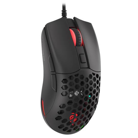 Genesis Krypton 750 Gaming-Maus mit 8000 DPI RGB Schwarz NMG-1841