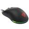 Genesis Krypton 750 Gaming-Maus mit 8000 DPI RGB Schwarz NMG-1841