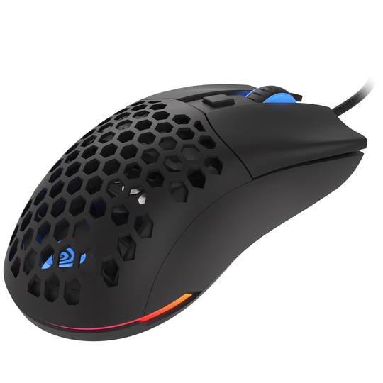 Genesis Krypton 750 Gaming-Maus mit 8000 DPI RGB Schwarz NMG-1841