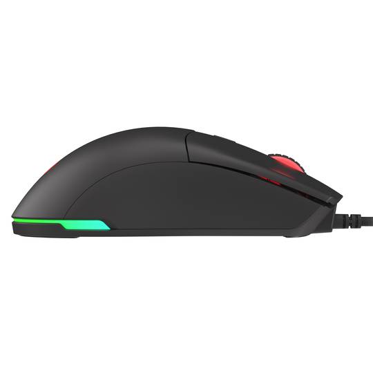 Genesis Krypton 750 Gaming-Maus mit 8000 DPI RGB Schwarz NMG-1841