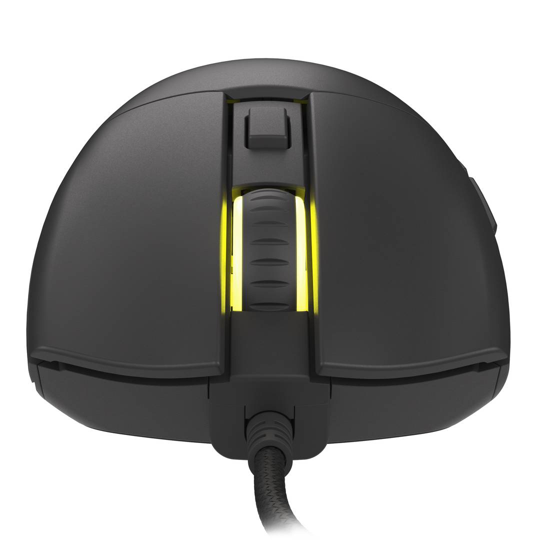 Genesis Krypton 750 Gaming-Maus mit 8000 DPI RGB Schwarz NMG-1841