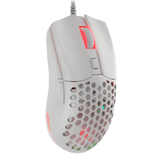 Mouse da gioco Genesis Krypton 750 RGB con 8000 DPI e NMG-1842 bianco ultraleggero