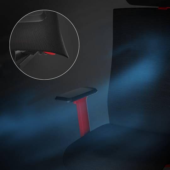 Gaming-Stuhl Astat 700 von Genesis schwarz und rot NFG-1944