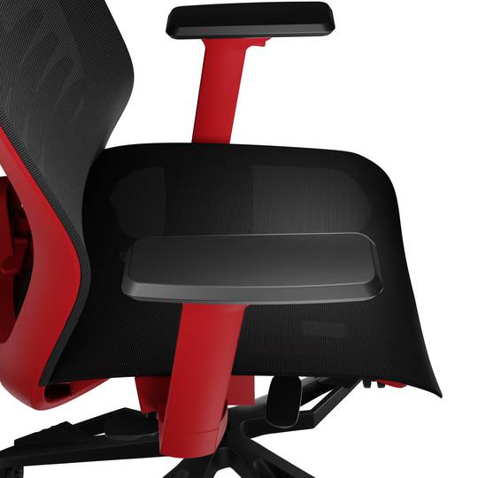 Quad Ergonomic Gaming Chair in Red & Black Colour