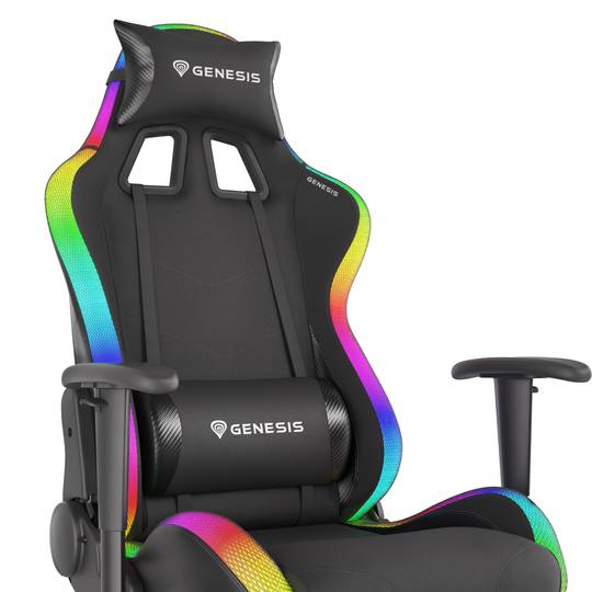 Gaming-Stuhl TRIT 500 RGB von Genesis schwarz NFG-1576