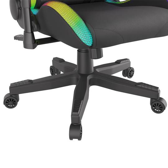 Fotel gamingowy TRIT 600 firmy Genesis czarny z RGB NFG-1577
