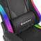 Fotel gamingowy TRIT 600 firmy Genesis czarny z RGB NFG-1577