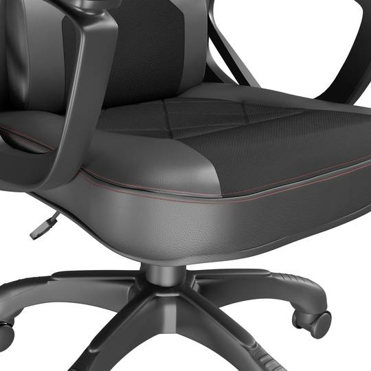 Sedia da gioco nera Genesis Nitro 330
