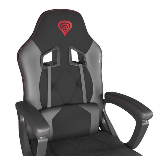 Sedia da gioco nera Genesis Nitro 330