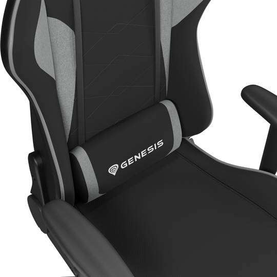 Cadeira para jogos preta e cinza Genesis Nitro 440 NFG-1533