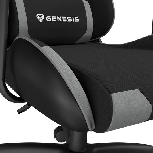 Cadeira para jogos preta e cinza Genesis Nitro 440 NFG-1533