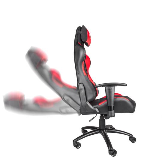 Silla Gaming Nitro 550 de Genesis negro y rojo